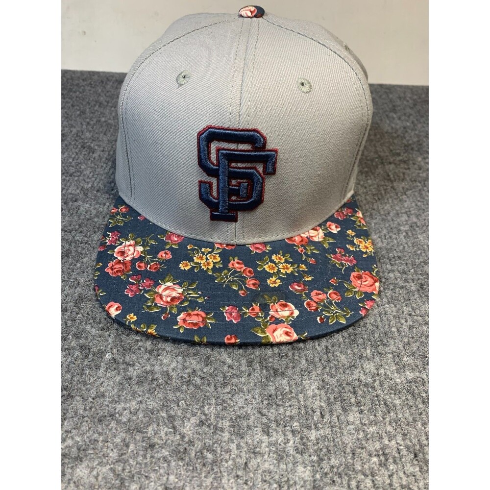 San Francisco Giants Floral American Needle Hat Snapback Cap Cooperstown Collect